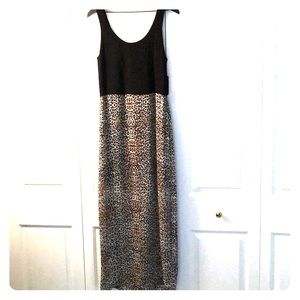 NEW-Vince Camuto Leopard Print Tank Dress, Size M